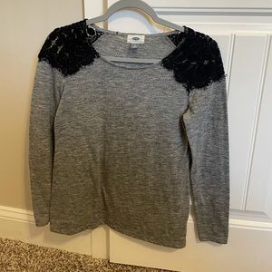 Gray top from Old Navy